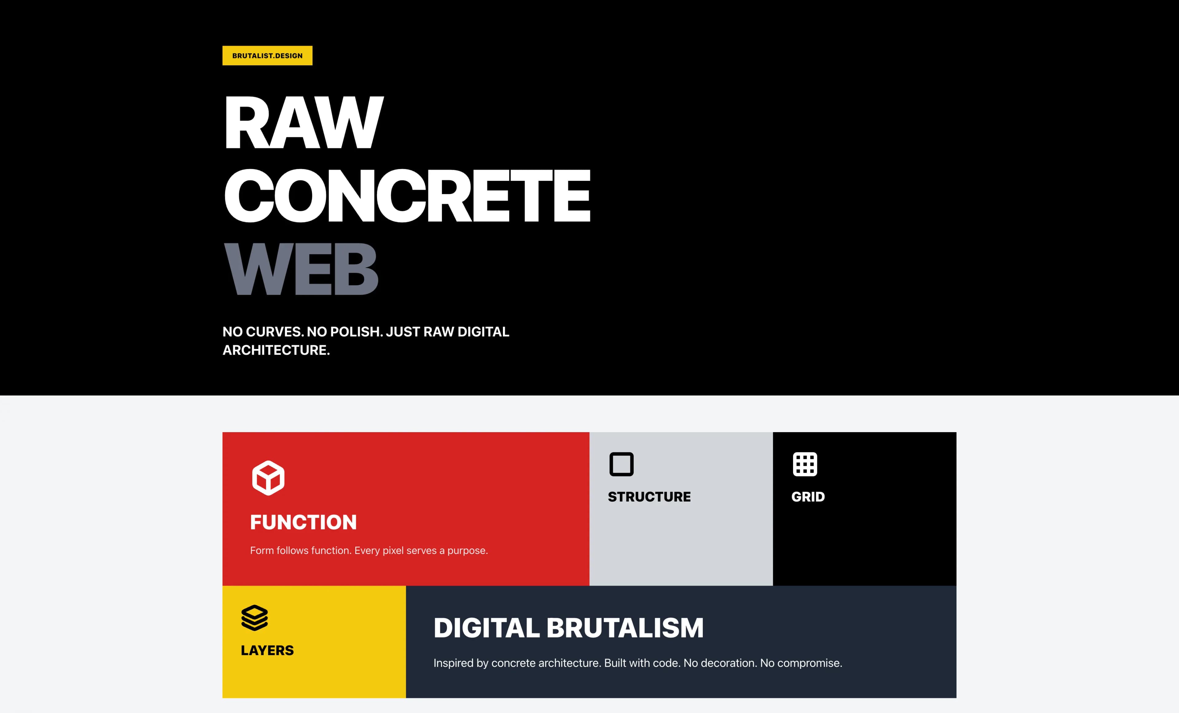 Brutalist preview