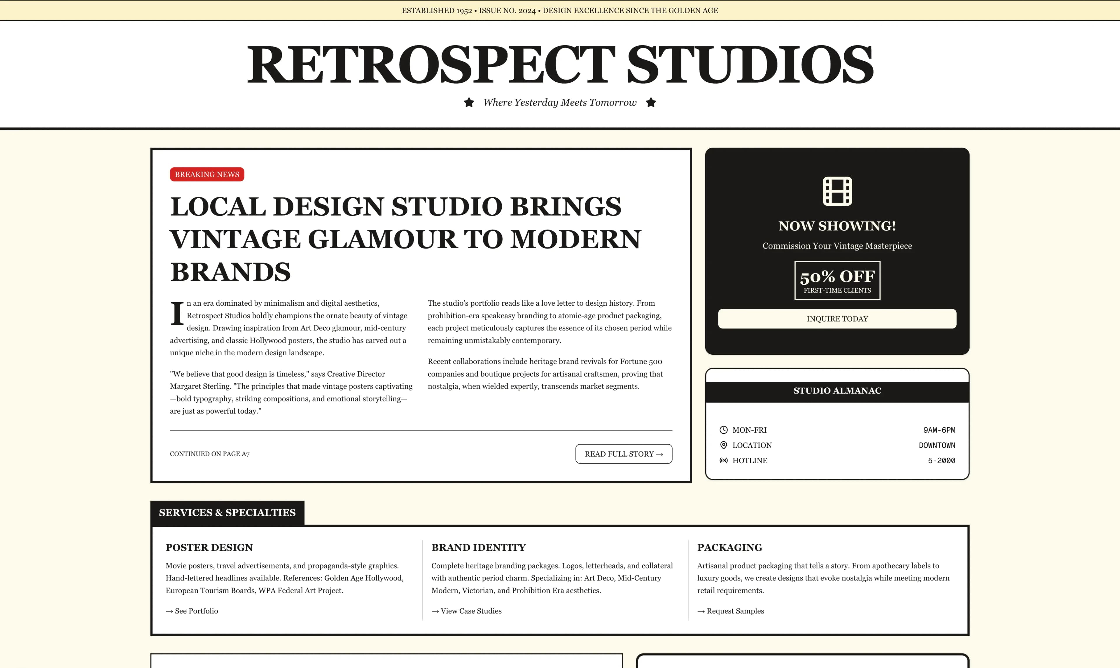 Vintage Poster preview